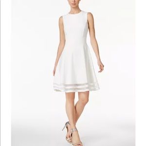 Calvin Klein white dress
